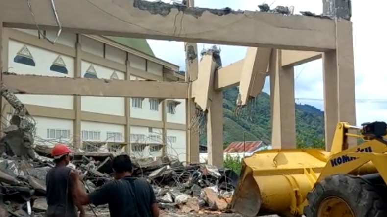 Tim Khusus Polda Aceh Turun Tangan Cek Penyebab Ambruknya Gedung RS Regional Takengon