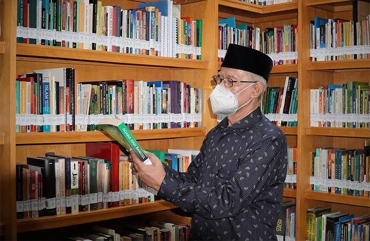 Resmikan Serambi Buya Syafii, Haedar Nashir: BSM Sosok Pendidik yang Ajarkan Sejarah