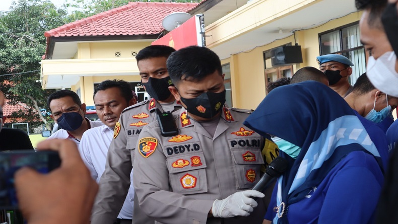 Polisi Tangkap 17 Tersangka Narkoba di Sukabumi, 2 di Antaranya Perempuan