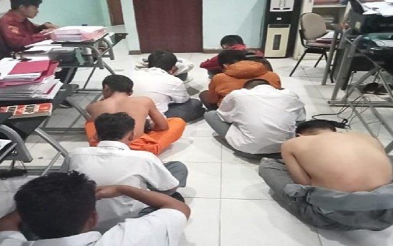 Kawanan Pelajar SMK di Palembang Jadi Begal Sadis, Modusnya Tawuran 