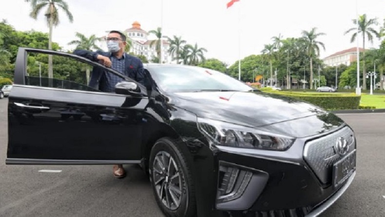 Kendaraan Listrik di Jabar Baru 545 Unit, Didominasi Sepeda Motor