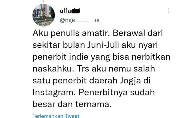 Ingin Dapat Cuan Mudah Jadi Alasan Penerbit Abal-Abal Cari Untung lewat Aksi Tipu-Tipu Penulis