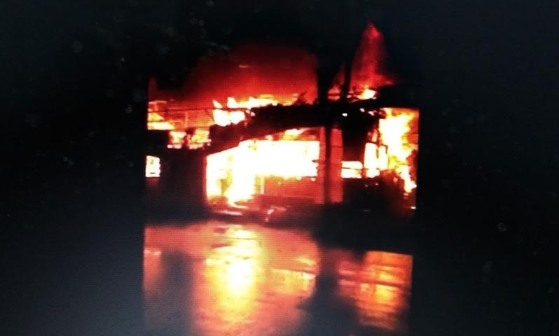  Warung Makan di Magelang Ludes Terbakar, Kerugian Ditaksir Rp100 Juta