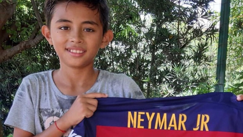 Bocah Banjarmasin Ini Dijuluki Neymar Indonesia oleh Media Brasil, Ini Alasannya