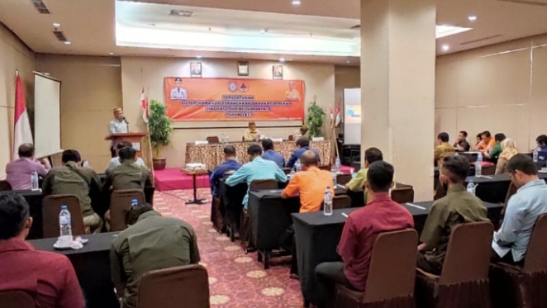 BPBD Gorontalo Bentuk Sistem Komando Penanganan Darurat Bencana, Ini Tujuannya 
