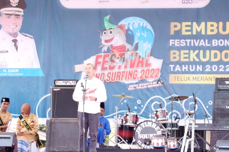 Gubernur Riau Syamsuar Resmikan Festival Bekudo Bono 2022