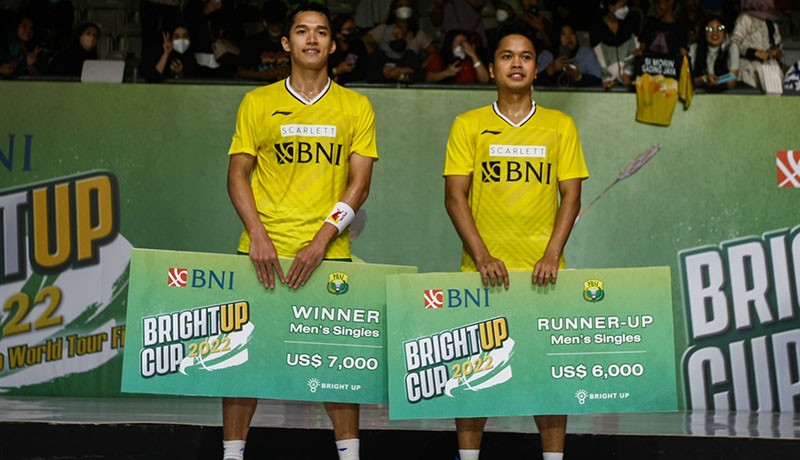 Jonathan Christie Juara Bright Up Cup 2022 Kalahkan Anthony Ginting - Bagian 4