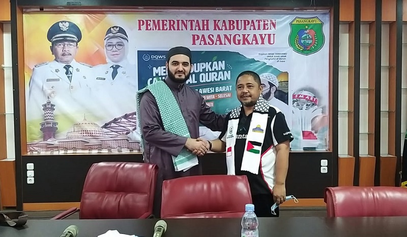 Safari Dakwah Maulid Nabi, Sekda Pasangkayu Hadiri Silaturahmi Syekh Belal Alramli