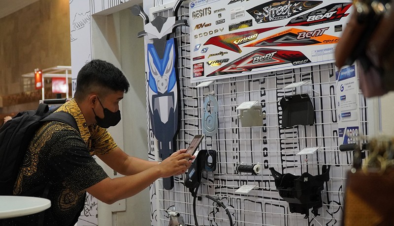Selain Komponen Otomotif Roda 2, YDBA Hadirkan Aksesoris Motor yang Laris di IMOS 2022 - Bagian 3