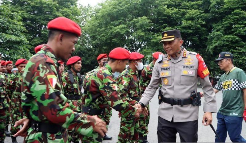 Jelang Muktamar Muhammadiyah, Polresta Solo dan Kokam Gelar Apel Siaga