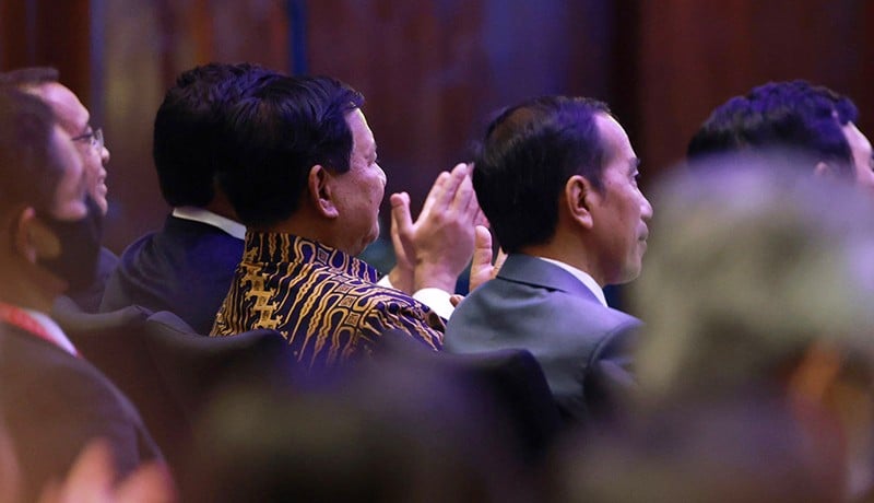 Momen Jokowi-Prabowo Duduk Berdampingan Nonton John Legend - Bagian 2