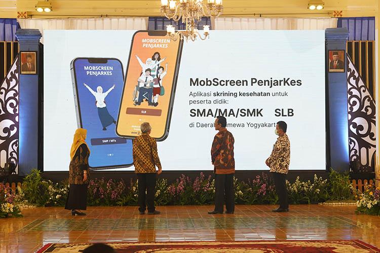 Peringati Hari Kesehatan Nasional, Sri Sultan HB X Luncurkan Aplikasi MobScreen PenjarKes