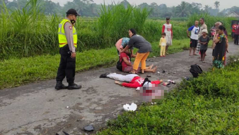title Tabrak Truk saat Melintas Dekat Persawahan, Pemotor di Blitar Tewas Tabrak Truk saat Melintas Dekat Persawahan, Pemotor di Blitar Tewas