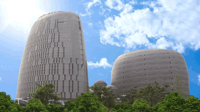 7 Gedung Tinggi dengan Desain Unik di Indonesia dan Dunia, Nomor 6