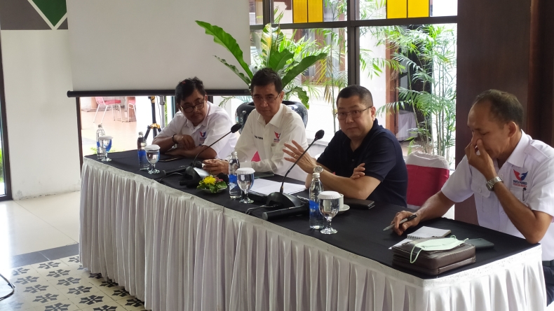 Bahas Strategi Pemilu 2024, Hary Tanoe Konsolidasi dengan Pengurus Perindo Bali