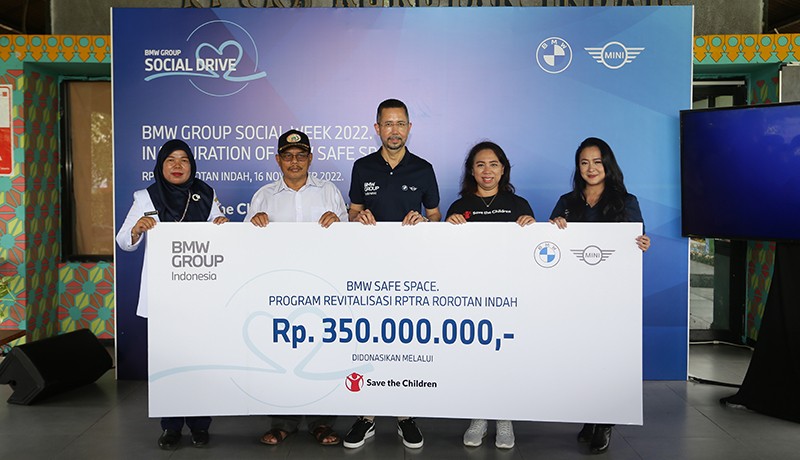 BMW Group Indonesia Resmikan BMW SAFE SPACE di RPTRA Rorotan Indah - Bagian 1