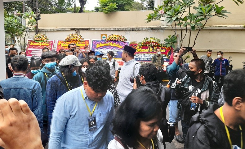 Rombongan Keluarga Korban Tragedi Kanjuruhan Gelar Pertemuan Tertutup dengan Komnas HAM di Jakarta