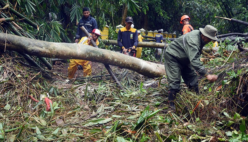 Jalur Wisata Anyer Ditutup akibat Longsor di Sejumlah Titik - Bagian 1