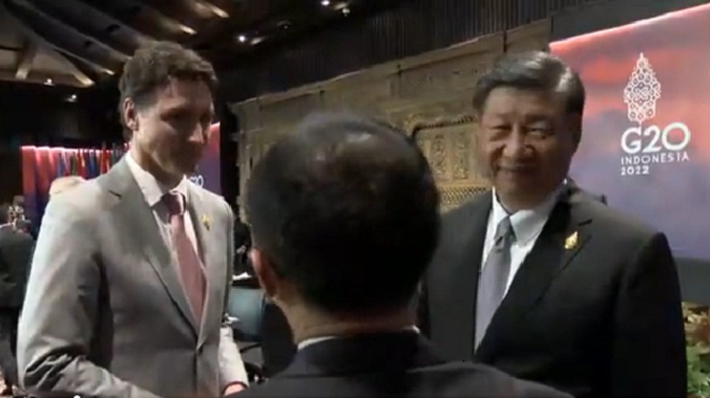 Presiden Xi Jinping Tegur PM Justin Trudeau Bocorkan Hasil Pembicaraan saat G20 ke Media