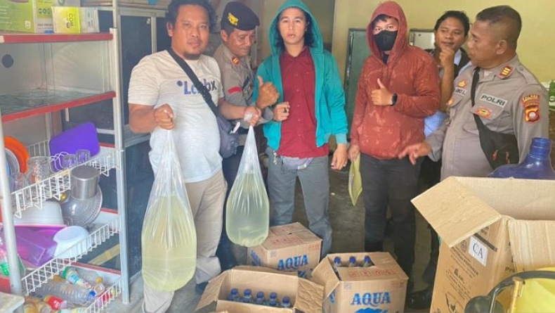 Polres Gorontalo Utara Sita 240 Liter Minuman Keras di 2 Kecamatan