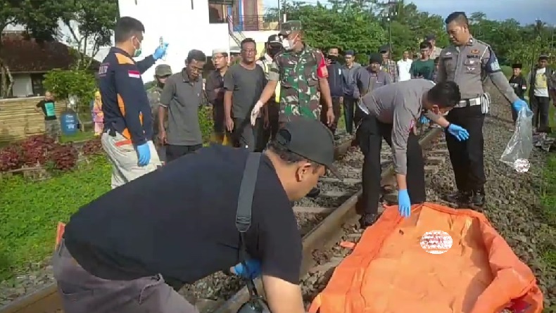 Lansia di Jamanis Tasikmalaya Tewas dengan Tubuh Hancur, Diduga Tabrakkan Diri ke Kereta