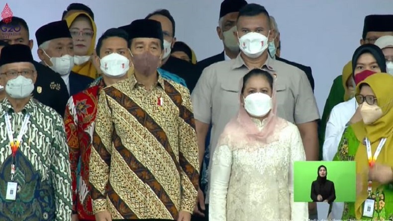 Presiden Joko Widodo Hadiri Pembukaan Muktamar Muhammadiyah di Stadion Manahan Solo