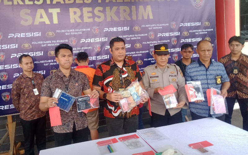 Polisi Bongkar Judi Togel di Palembang, 2 Pelaku Ditangkap