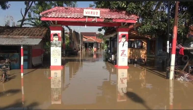 Sungai Pemali Meluap, Belasan Desa 3 Kecamatan di Brebes Terendam Banjir
