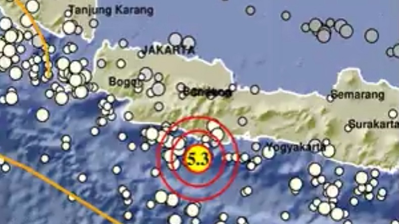 title Gempa Bumi M5,3 Guncang Pangandaran Minggu Dini Hari, Tidak Berpotensi Tsunami Gempa Bumi M5,3 Guncang Pangandaran Minggu Dini Hari, Tidak Berpotensi Tsunami