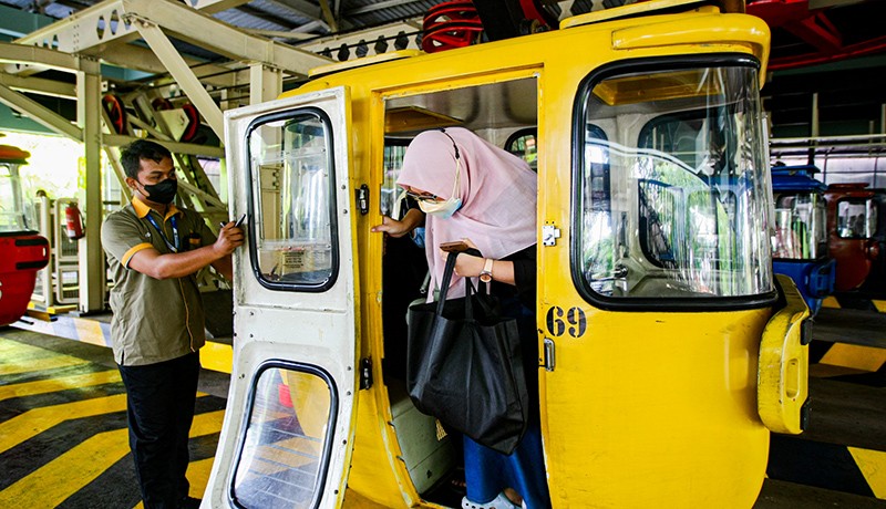 Melihat Keindahan TMII dari Kereta Gantung - Bagian 5