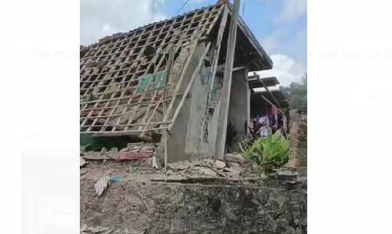 Gempa M 5,6 Guncang Cianjur, Banyak Bangunan Rusak dan Timpa Warga