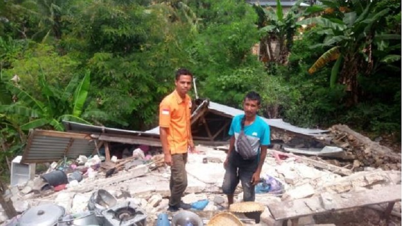 Gempa Kupang M5,5, BPBD Data Kerusakan Rumah Warga, Ada yang sampai Rata Tanah