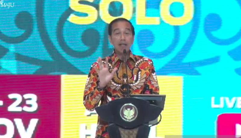  Jokowi Buka Munas HIPMI, Ingatkan Bangun Kepercayaan bila Ingin Jadi Pengusaha