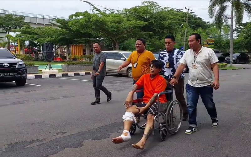 Polisi Tembak Penodong Truk Ekspedisi di Palembang, Modusnya Pura-pura Ngamen 
