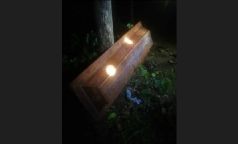Geger Tutup Peti Jenazah di Pinggir Kali Glundeng Gunungkidul Diduga Terbawa Arus Banjir