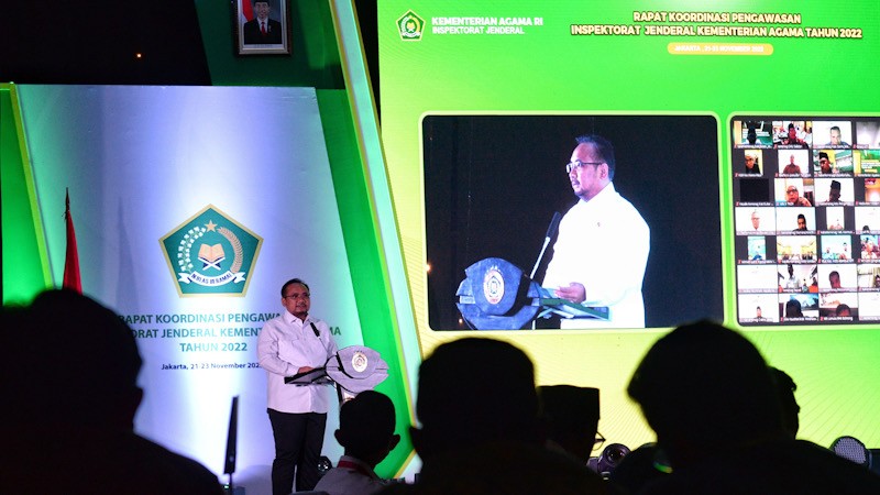 Menag Buka Rakorwas Inspektorat Jenderal Kementerian Agama - Bagian 3