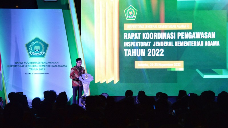 Menag Buka Rakorwas Inspektorat Jenderal Kementerian Agama - Bagian 4
