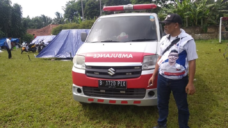 Perindo Jabar Evakuasi Korban Rujukan Gempa Cianjur ke Bandung, Terluka Parah Patah Tulang