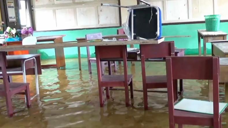 15 Gedung Sekolah di Aceh Singkil Terendam Banjir, Siswa Libur