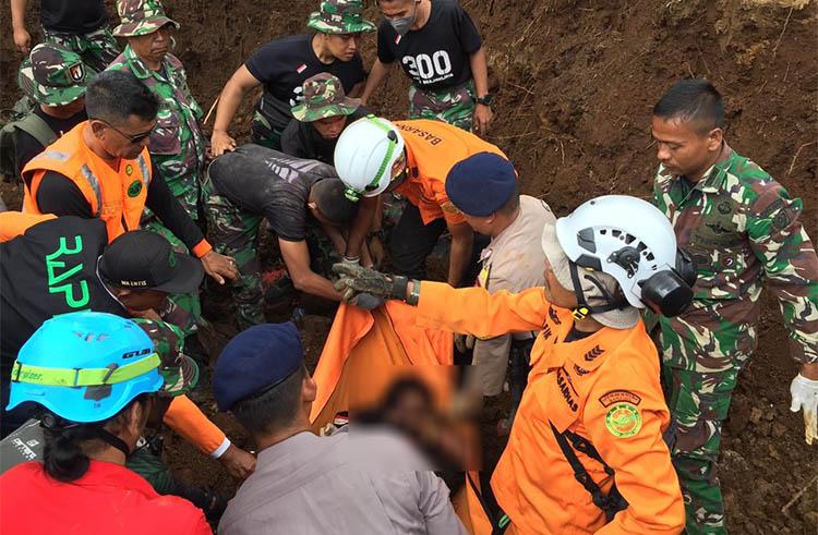 2 Korban Longsor di Gunungkidul Ditemukan Meninggal, Operasi Pencarian Ditutup