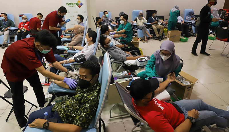 Kolaborasi, MNC Peduli-RS Kanker Dharmais Gelar Donor Darah - Bagian 2