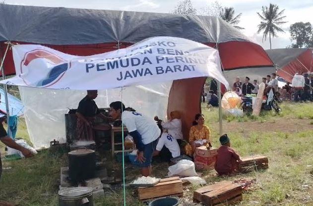 Ratusan Pengungsi Korban Gempa Cianjur Terharu Dapat Bantuan Perindo