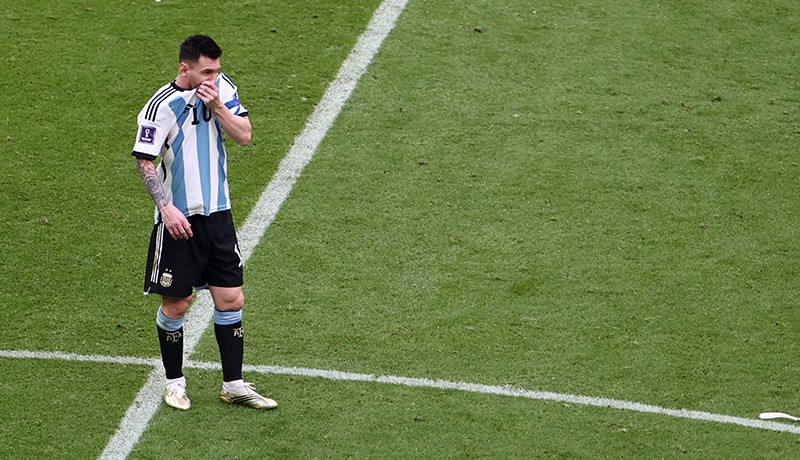 Ekspresi Lionel Messi, Argentina Dikalahkan Arab Saudi 1-2 - Bagian 3