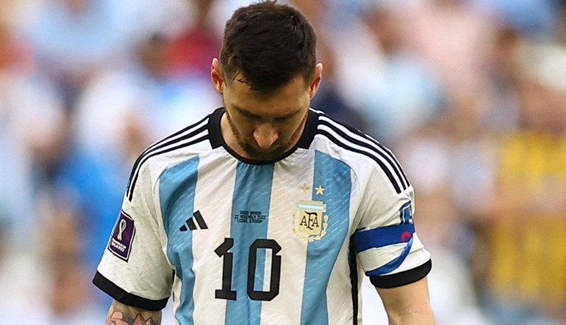 Ekspresi Lionel Messi, Argentina Dikalahkan Arab Saudi 1-2 - Bagian 4