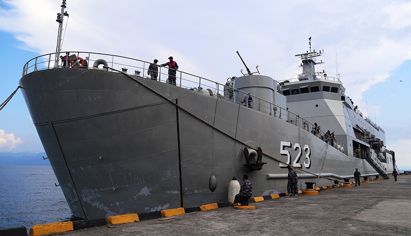 KRI Teluk Palu Bawa 1.308 Prajurit TNI AL Meriahkan Sail Tidore 2022 - Bagian 1