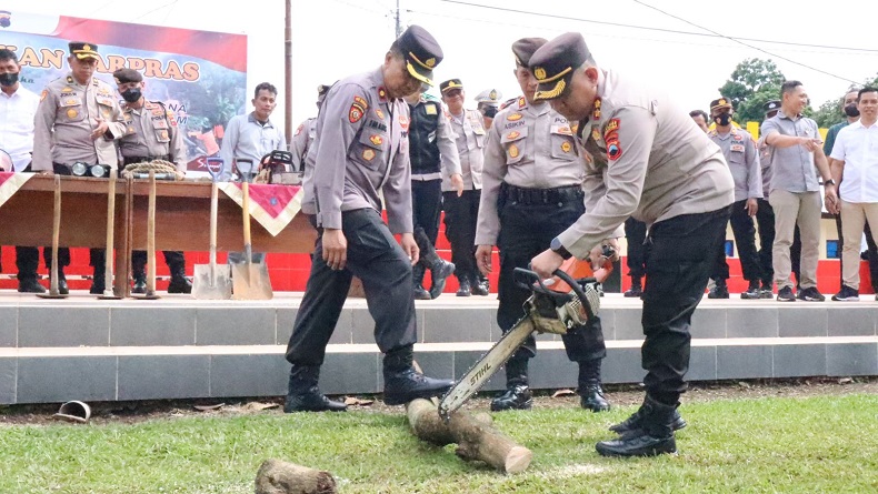 Waspada Bencana Alam, Polres Salatiga Siagakan Personel Penanganan