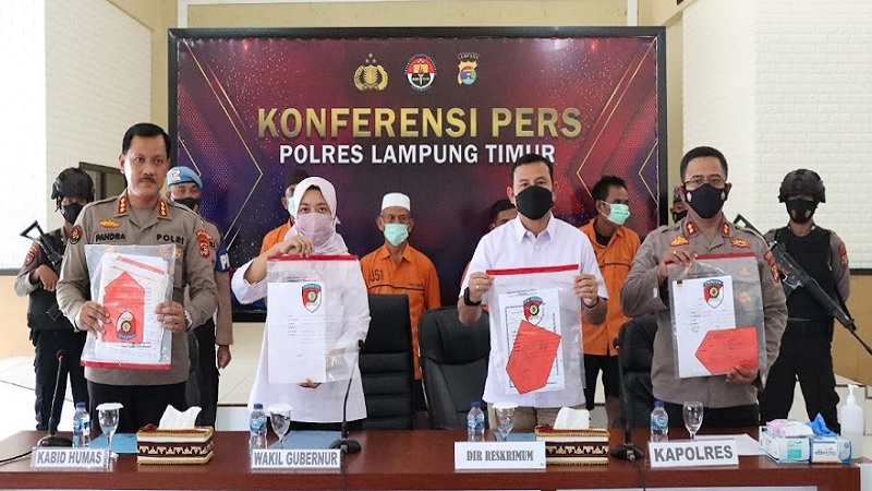 Jual Tanah Kwarda Pramuka Lampung, 4 Warga Ditangkap Polisi