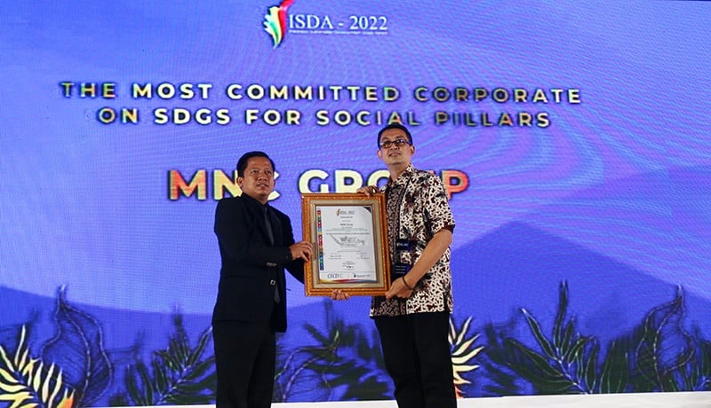 MNC Group Raih Indonesia Sustainable Development Goals Award 2022 - Bagian 1