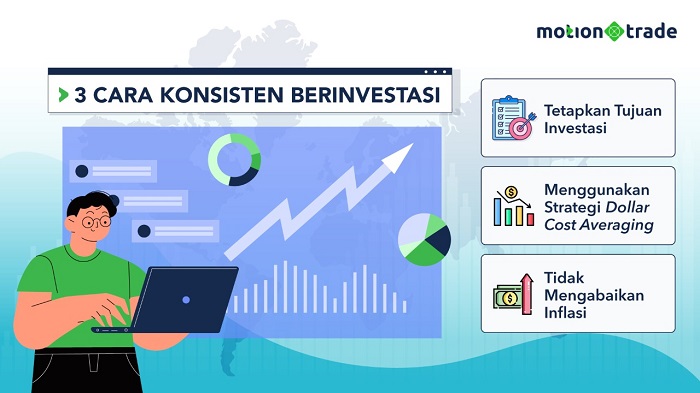 Tips MotionTrade: 3 Cara Konsisten Berinvestasi