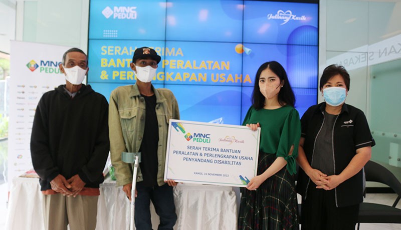 MNC Peduli Berikan Bantuan Perlengkapan dan Peralatan Usaha untuk Penyandang Disabilitas - Bagian 2